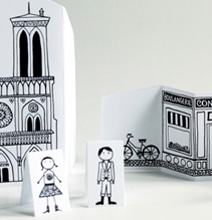 DIY City Of Paris Papercraft That Fits In Your Pocket