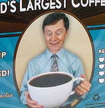 The World’s Largest Coffee Cup (That You Can Actually Hold) The World’s Largest Coffee Cup (That You Can Actually Hold)