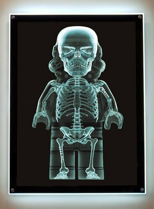 X-Ray Stormtrooper Lego Figurine Print