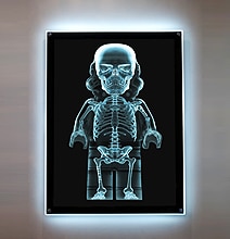 Behold The $5,800 Back Lit Lego Stormtrooper X-Ray Picture