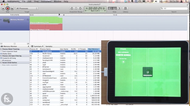iPad Multitasking Memory Issues Video