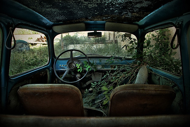 Photographs Of Abandoned Cars