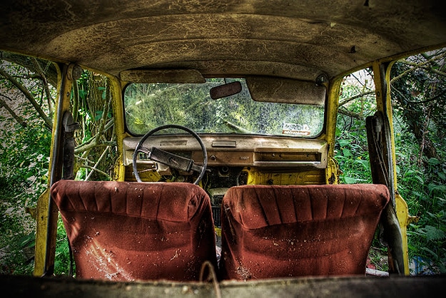 Photographs Of Abandoned Cars