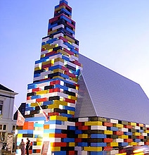 Lego Church: A Full-Size Real Church Adorned In Lego