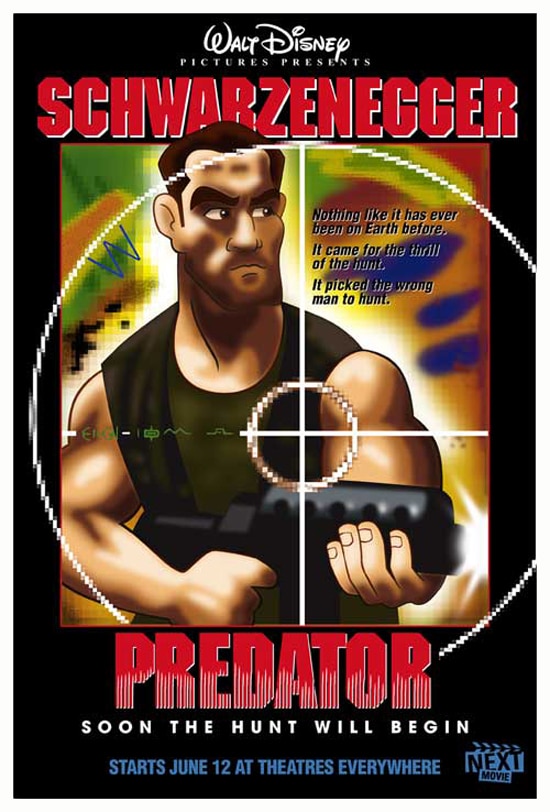 Predator Redesigned As Disney