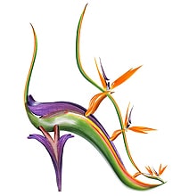 Botanical Beauties: Stilettos, Wedges & Pumps Made From Flowers Botanical Beauties: Stilettos, Wedges & Pumps Made From Flowers
