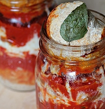 Creative Pizza In A Jar: Pretty, Portable, Easy & Delish