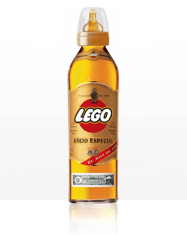 Lego Whiskey Vodka Alcohol