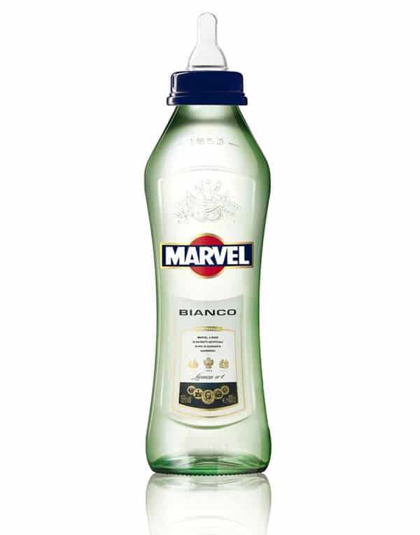 Marvel Comics Vodka Bottle Design