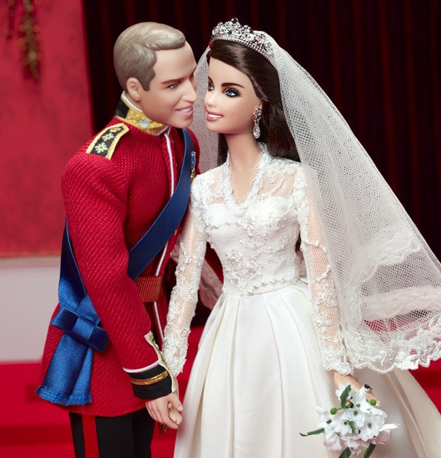 William and Kate Royal Barbies