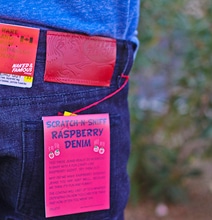 Delicious Style: Raspberry Scratch-N-Sniff Jeans For Men Delicious Style: Raspberry Scratch-N-Sniff Jeans For Men