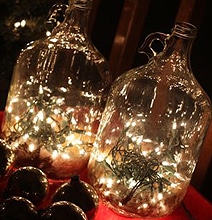DIY Charming Glass Bottle Lighting