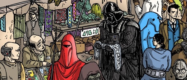 Puzzle Inside Star Wars Illustration