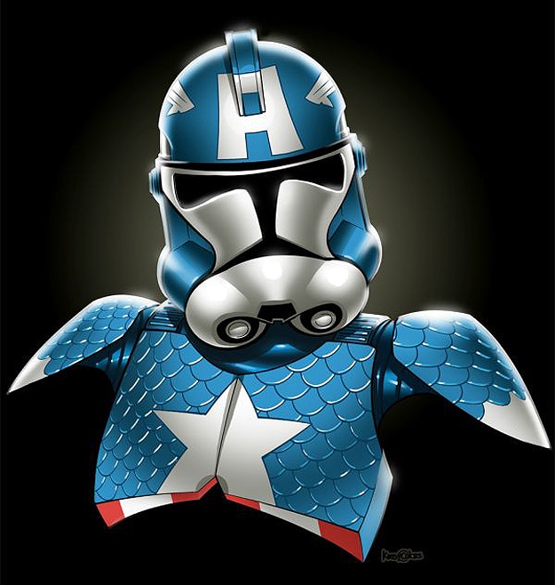 Captain America Star Wars Stormtrooper