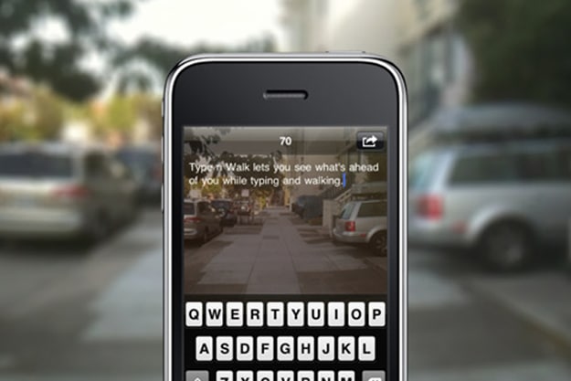Walk Text On iPhone