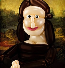 Fine Art Created Out Of Balloons