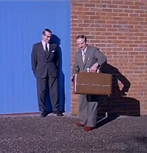 Awesome Suitcase Anti-Theft System From 1961 Awesome Suitcase Anti-Theft System From 1961
