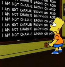 Every Single Bart Simpson Blackboard Quote In One Image Every Single Bart Simpson Blackboard Quote In One Image