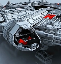 Amazing Stop Motion Assembly Of A Lego Millennium Falcon