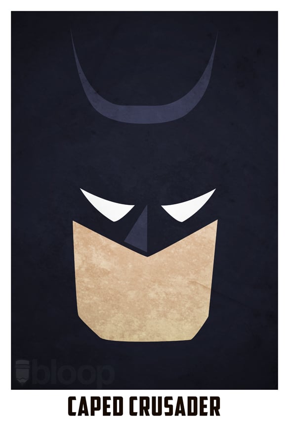 minimalistic-superhero-illustrated-posters