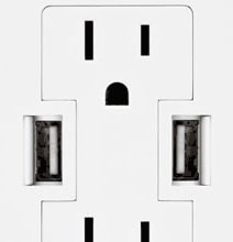 USB Wall Outlet: No More Searching For The Power Adapter