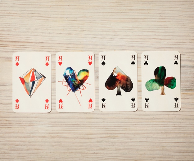Watercolor-Playing-Cards-Design