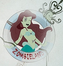 Disney Goes Dead: Ariel & Snow White Zombiefied Disney Goes Dead: Ariel & Snow White Zombiefied