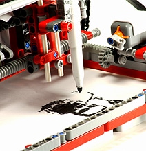 14-Year Old Builds Working Lego Printer