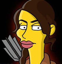 The Hunger Games Characters If They Were Related To The Simpsons