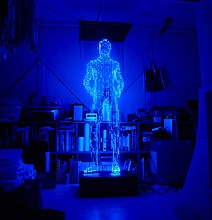 Mind Twisting Futuristic Holographic Light Sculptures
