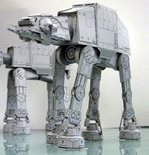 14 Star Wars Models Created Entirely Out Of Paper