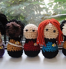 Star Trek: The Next Generation Cast Created Using Yarn Star Trek: The Next Generation Cast Created Using Yarn