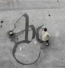Beautiful Street Water Calligraffiti Art Beautiful Street Water Calligraffiti Art