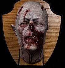 Horrifyingly Realistic Wall Mounted Taxidermy Zombie Head Horrifyingly Realistic Wall Mounted Taxidermy Zombie Head