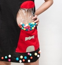 The Bubblegum Machine Dress For Bubble Blowing Geeks