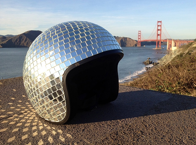 Disco-Ball-Motorcycle-Helmet