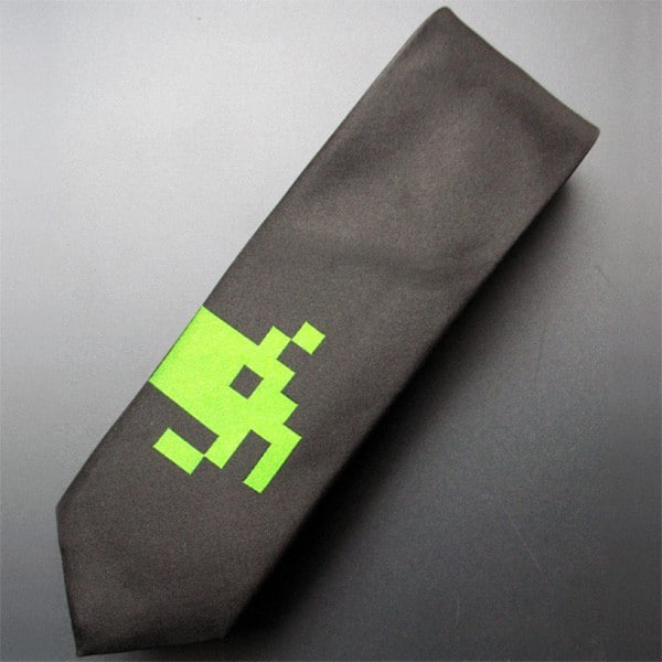 Space-Invaders-Mens-Tie