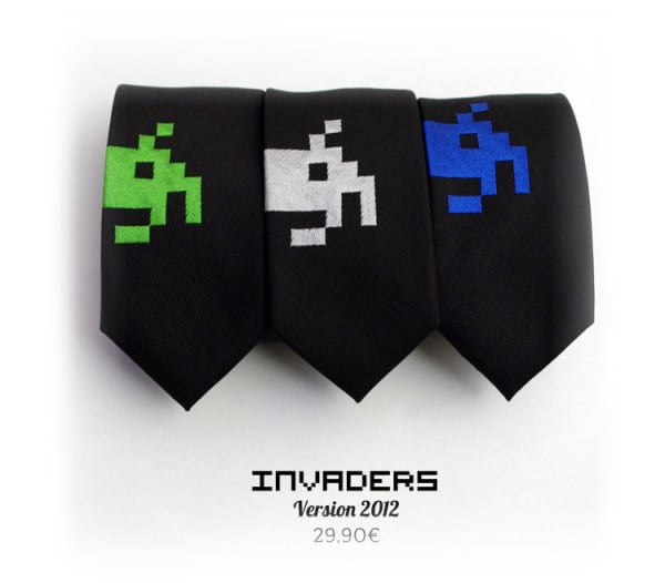 Space-Invaders-Mens-Tie