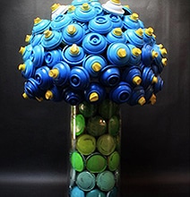 Graffiti Paint Cans Transform Into Beautiful Flower Arrangements