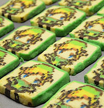 Geek Happiness: Zelda Link Pixelated Cookies