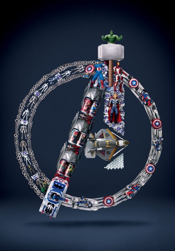 the-avengers-recycled-sculptures
