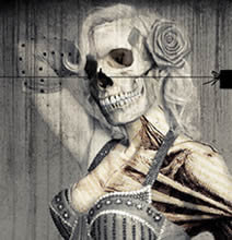 Extraordinary Zombie Burlesque Digital Art [11 Pics]