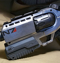 Mass Effect Inspired Nerf Gun Mods