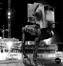 If A Star Wars Invasion Happened IRL [14 Black & White Pics]