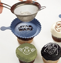 Star Wars Cupcake Stencils For Kitchens In A Galaxy Far Far Away
