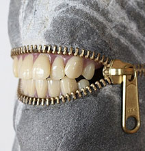 Mind Twisting Stone Sculptures With Teeth, Zippers & Coins