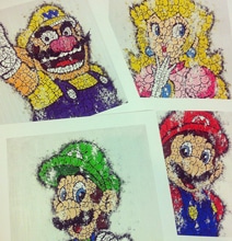 Mario’s Graffiti World: Mario & Family Redesigned In Graffiti