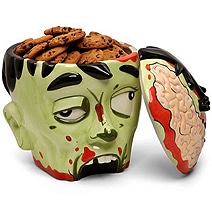 Zombie Head Cookie Jar Makes You A Brain Eater