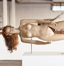 Crack A Nut Between The Legs Of A Plastic Mannequin Crack A Nut Between The Legs Of A Plastic Mannequin