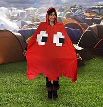 Pac-Man Poncho Will Have You Chasing The Rain Pac-Man Poncho Will Have You Chasing The Rain
